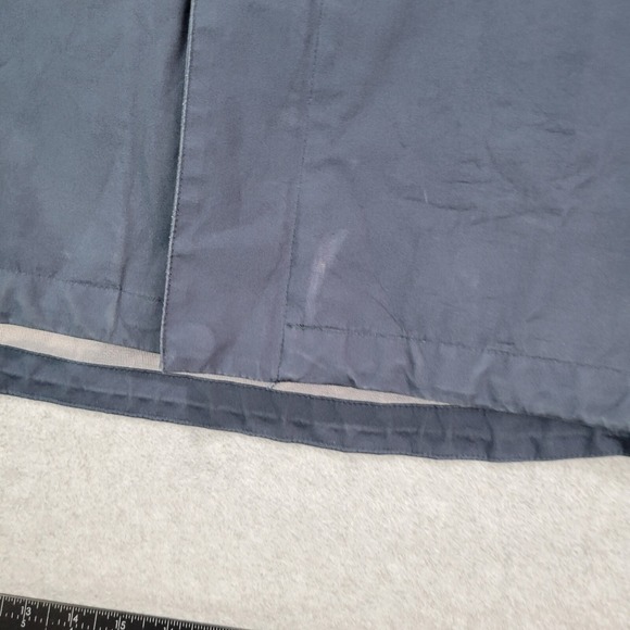 Line Of Trade Jacket Men Large Blue Portland Rain Coat‎ Hooded Full Zip Outdoors - Picture 2 of 9